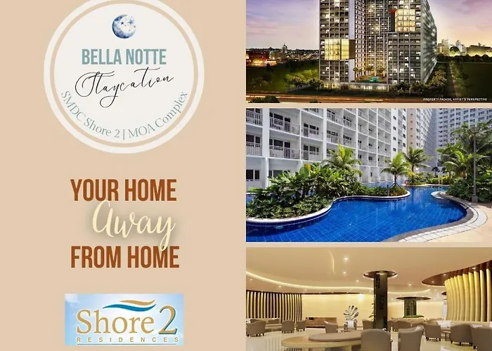 Bella Notte Staycation - Smdc Shore 2 Moa Complex * Manila